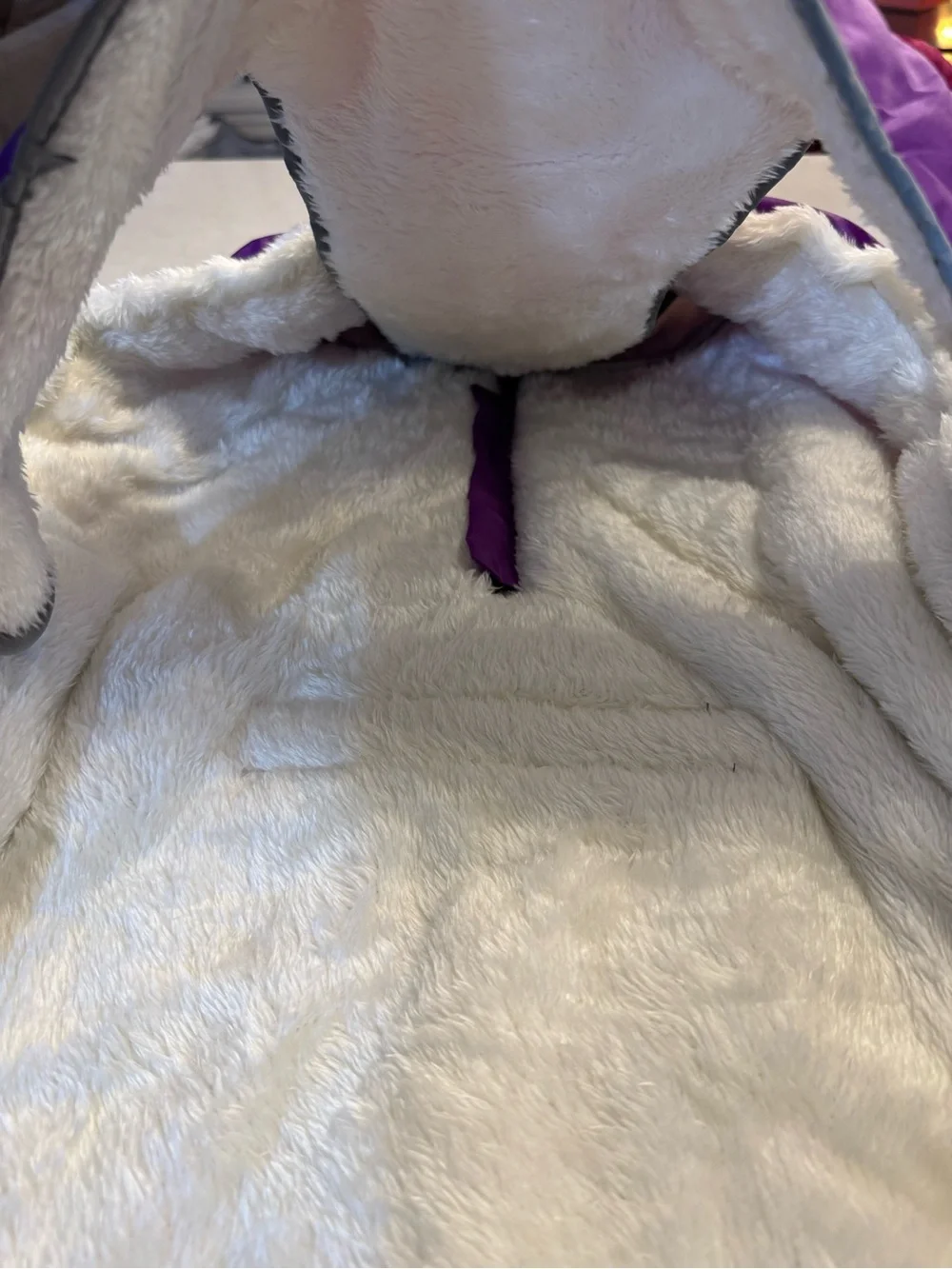 Purple Cozy Winter Dog Coat - Insulated